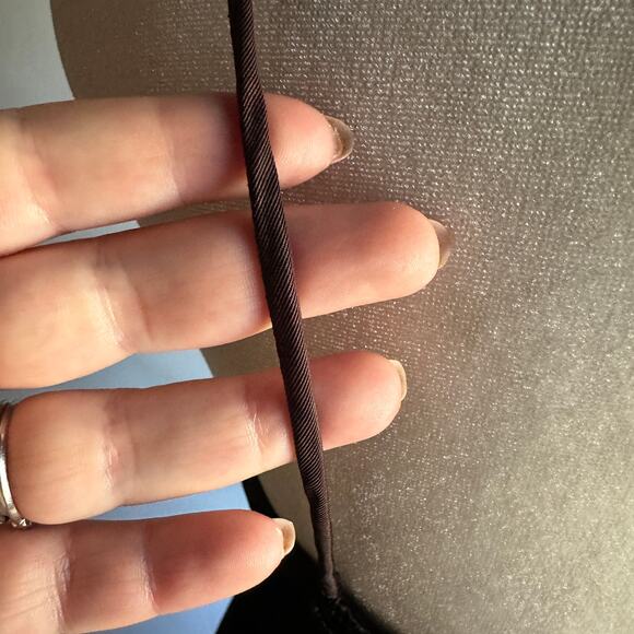 80s VINTAGE | Black Velvet Spaghetti Strap Mini Dress | Size 9/10 (Size Medium) - Picture 6 of 10